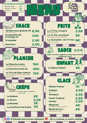 Carte Guinguette