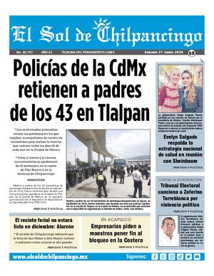 El Sol De Chilpancingo 27 Junio 2026 Compressed