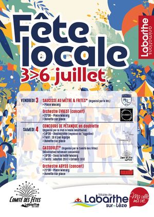 Flyer Fete Locale 2026 A5 1006