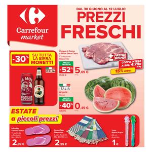 Volantino Carrefour Market Dal 30 Giugno Al 12 Luglio 2026