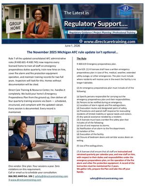 Latest In Regulatory Support Newsletter 6 1 2026