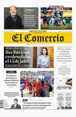 2026 06 27 Diario El Comercio