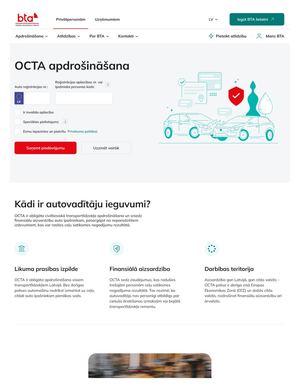 Bta.lv Octa polise