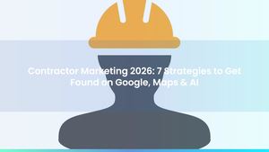 Contractor Marketing 2026: 7 Strategies to Get Found on Google, Maps & AI
