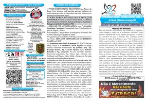 1074 Boletim Atos 29 De 14 06 2026 Espírito Santo Tu ÉS Tudo O Que Eu Preciso Verde