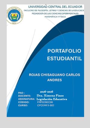 Revista De Legislacion Educativa Andres Rojas 4a