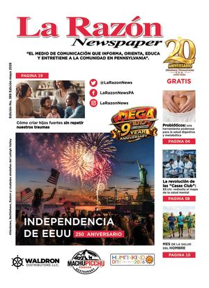 LA RAZON news paper No.389