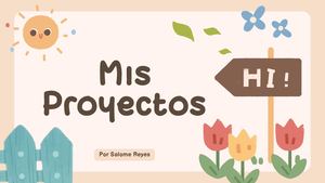 Presentación Diapositivas Proyecto Creativo Ilustrativo Beige