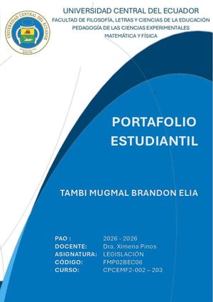 Avnce Pportafolio Tambi
