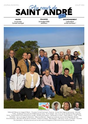 Au cœur de Saint André - Journal municipal - Juillet 26