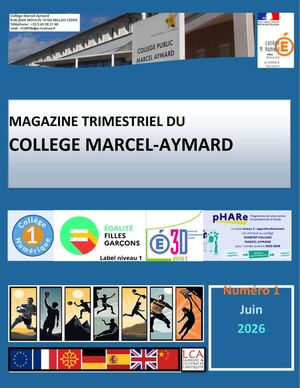 Magazine 1 Collège Marcel Aymard 1 Compressed 1