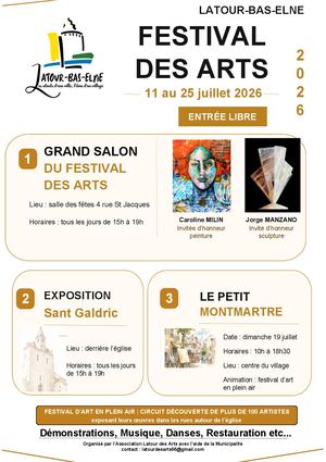 Affiche Festival Des Arts 2026 2