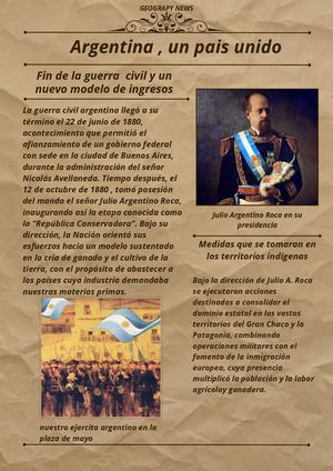 Periodico De La Conformacion Del Estado Nacional