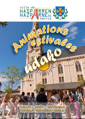 Hasparren Udako Agenda Estival 2026