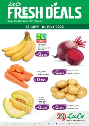 Lu Lu Fresh Deals 29 June To 1 July 2026