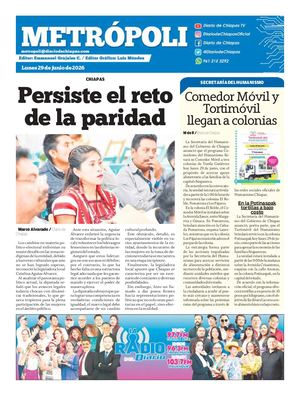 Metropoli Lunes 29 De Junio 2026