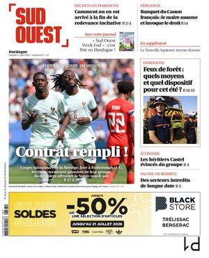 Sud Ouest Samedi 27 Juin