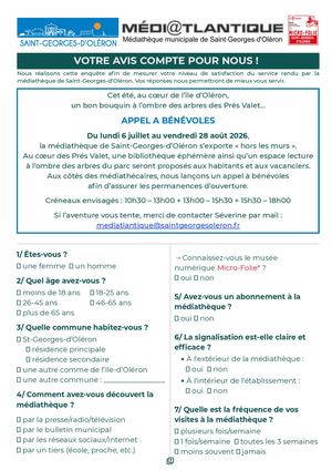 Questionnaire de satisfaction Complet