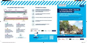 flyer invitation travaux RD932