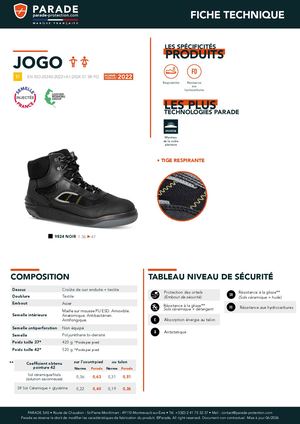 FT JOGO PARADE SHOES FR 2022