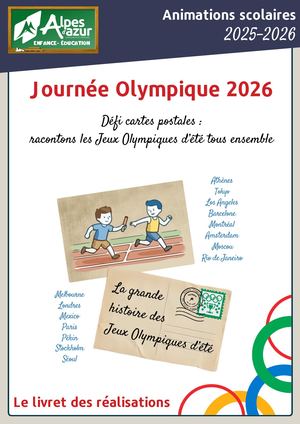 Livret Cartes Postales Jo2026
