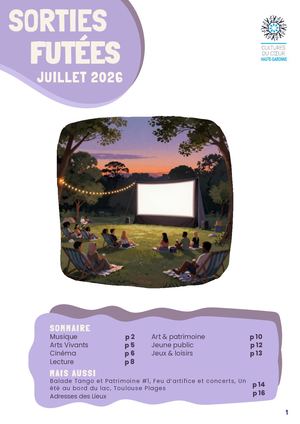 Sorties Futées - Juillet 2026