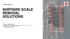 Supra Shipyard Scale Removal Solutions In India