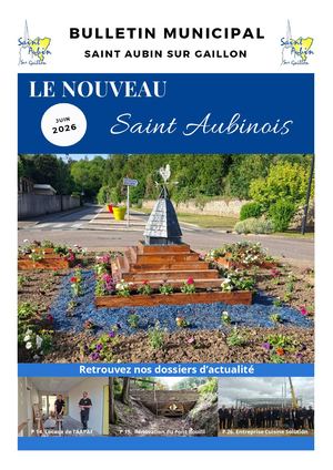 Saint Aubinois Juin 2026
