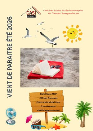 Vient De Paraître éTé 2026