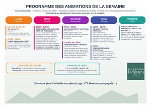 Programme Les Grandes Feignes