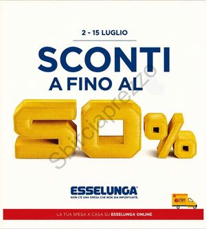 Volantino Esselunga Dal 02 Al 15 Luglio 2026