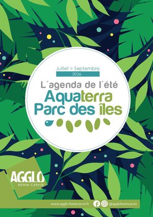 L’agenda de l’été Aquaterra - Parc des îles / JUILLET-SEPTEMBRE 2026