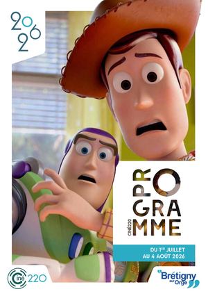 Programme Ciné220 Juillet 2026