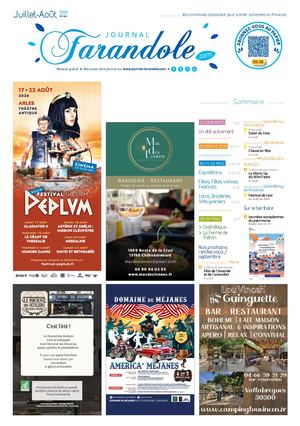Journal Farandole - Juillet/Août 2026