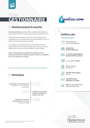 Fiche Gestionnaire Geolia