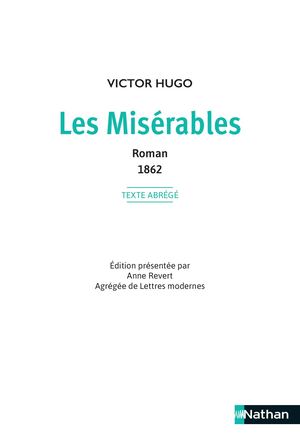 Extrait Misérables