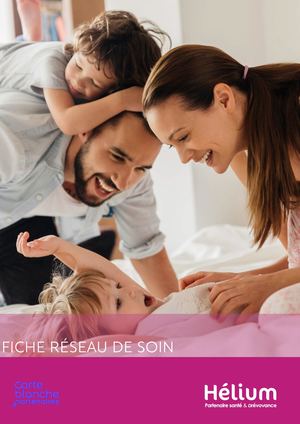 Fiche Réseaux De Soins Carte Blanche