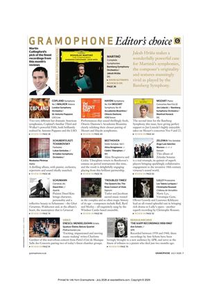 Gramophone Editor's Choice 12 6 26