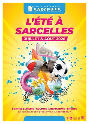 Plaquette été à Sarcelle 2026