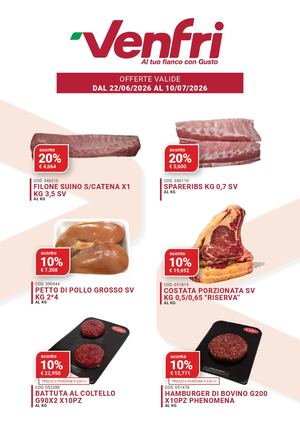 Volantino promozionale Luglio 2026