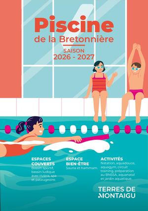 Brochure saison 2026-2027 - Piscine de la Bretonnière