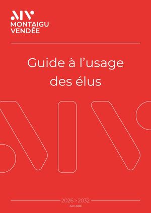 Guide élus 2026  MV