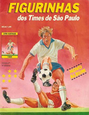 1989 Figurinhas Dos Times Do São Paulo 1989 (Bloch Editores)