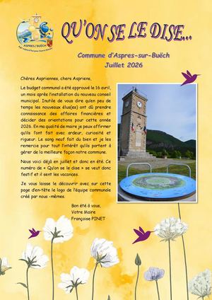 Gazette Juillet 2026 Complet