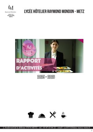 Rapport Activites 2025 2026