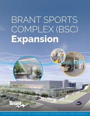 Brant Sports Complex Expansion Booklet