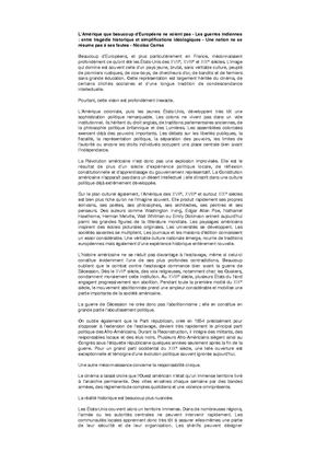 Nicolas Carras - L'amérique Que Beaucoup D'européens Ne Voient Pas Les Guerres Indiennes Entre Tragédie Historique Et Simplifications Idéologiques Une Nation Ne Se Résume Pas À Ses Fautes - Article paru sur Dreuz