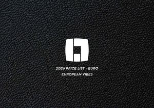 Tarifs 2026 European Vibes - Takara