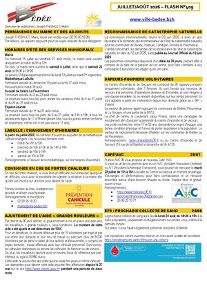 Flash Juillet Août 409