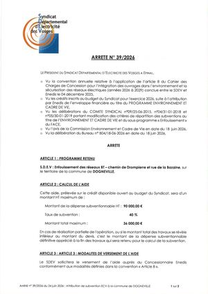 Arr 39 2026 Attribution Subvention Ecv Dogneville